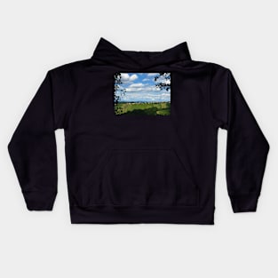 Clouds over  Wine Country Kids Hoodie